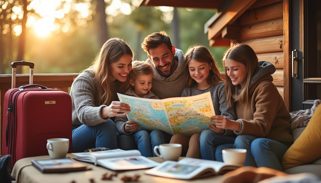 Illustration: Choisir la destination et l’hébergement idéaux pour voyager zen en famille