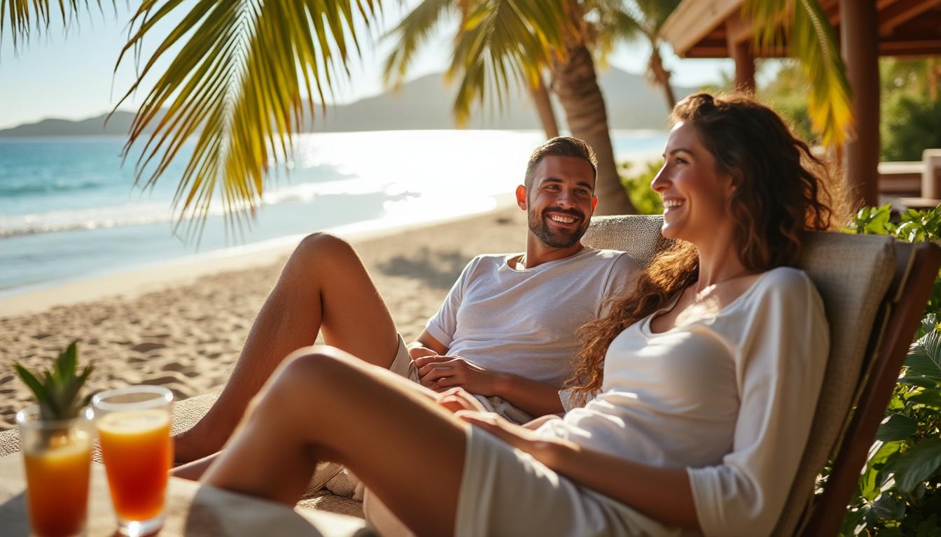 Illustration: Présentation des destinations pour se ressourcer au soleil : définition et bienfaits