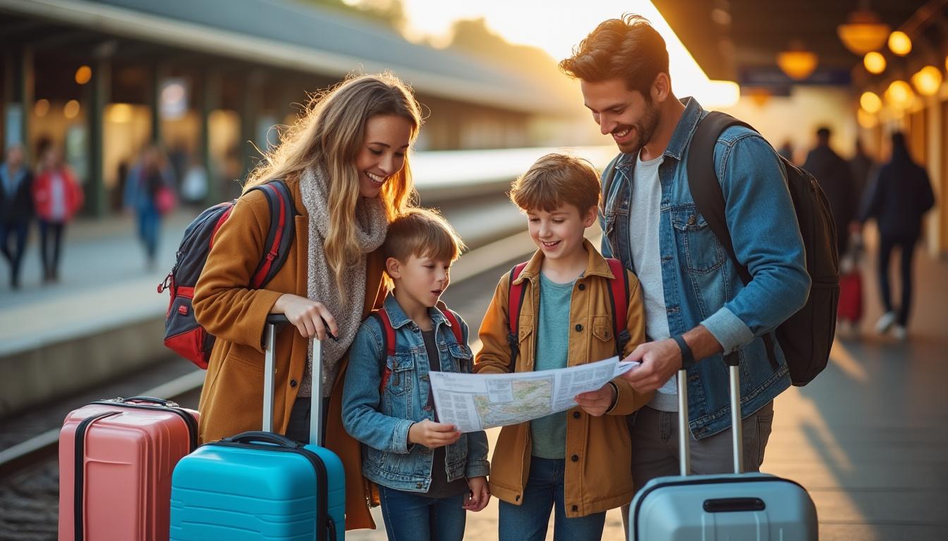 Illustration: Conseils pratiques pour voyager moins cher en famille