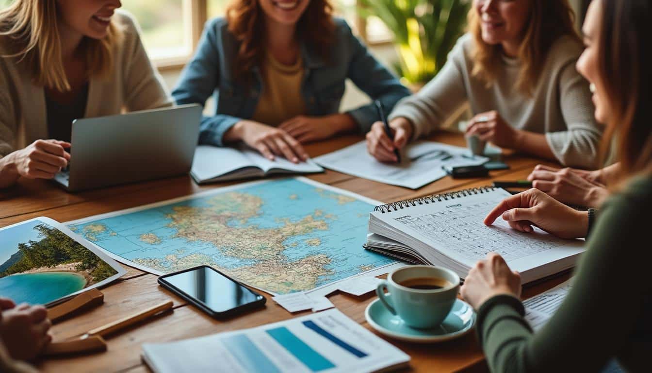 Illustration: Comment définir la destination, les dates et le type de voyage adapté ?