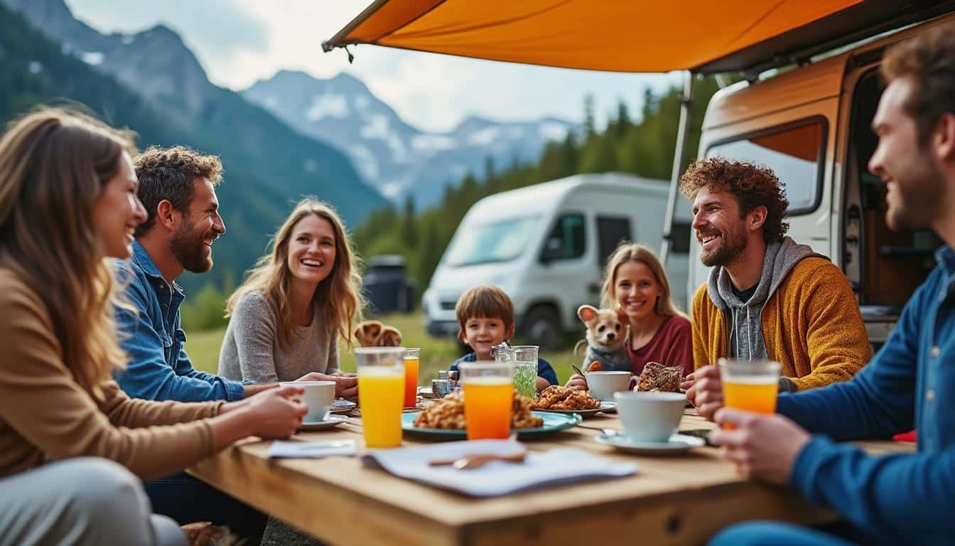 Illustration: À qui s’adresse un voyage organisé en camping-car et quels sont ses avantages ?