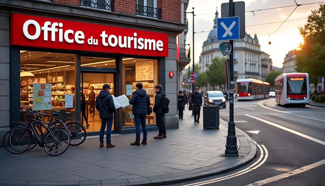Illustration: Informations pratiques pour accéder à l’office de tourisme de Lille