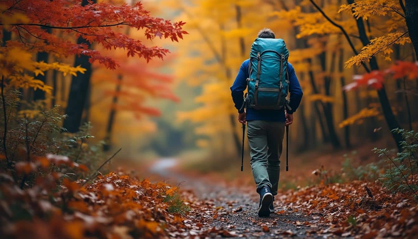 Illustration: Comprendre l’essence d’une aventure solitaire en randonnée en forêt à l’automne