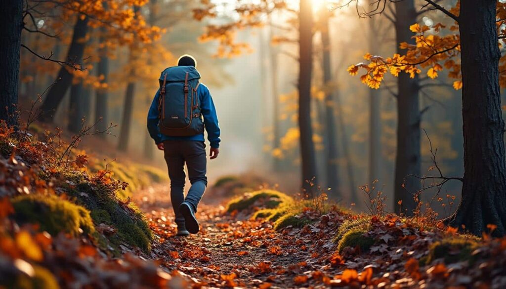 L’aventure solitaire en randonnée dans la forêt à l’automne : conseils et bienfaits