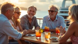 Les croisières pour célibataires seniors : rencontres et détente en mer