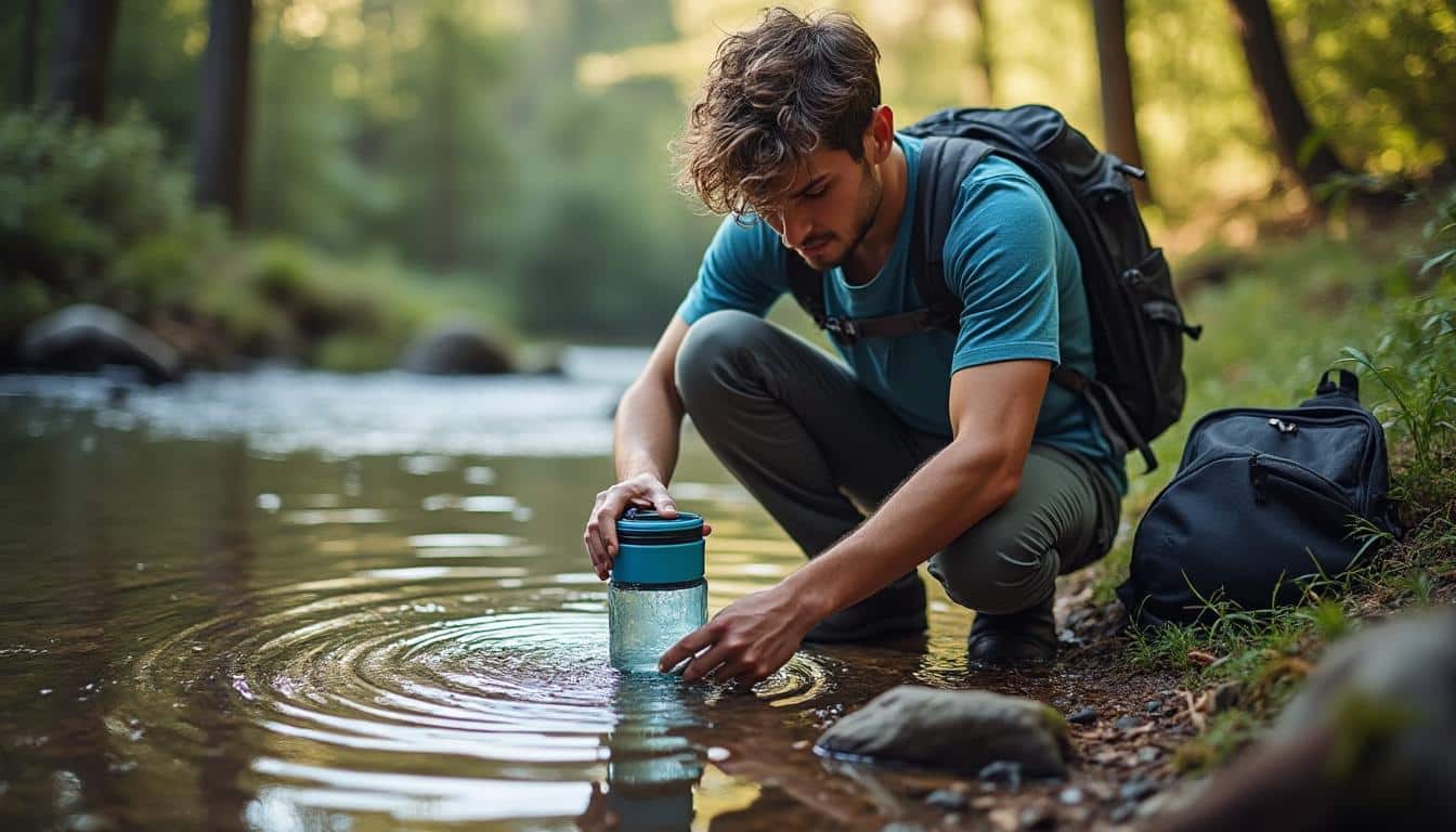 Aventure solitaire : gestion de l’eau et filtration à la source