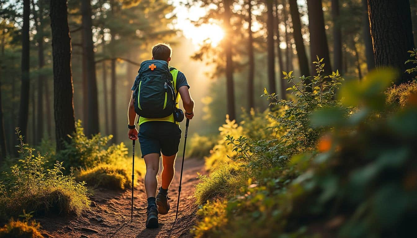 Illustration: Les clés de la sécurité pour une aventure solitaire sur sentier balisé : risques, conseils et prévention
