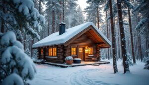 Déconnexion totale en chalet d’hiver isolé : guide et bienfaits