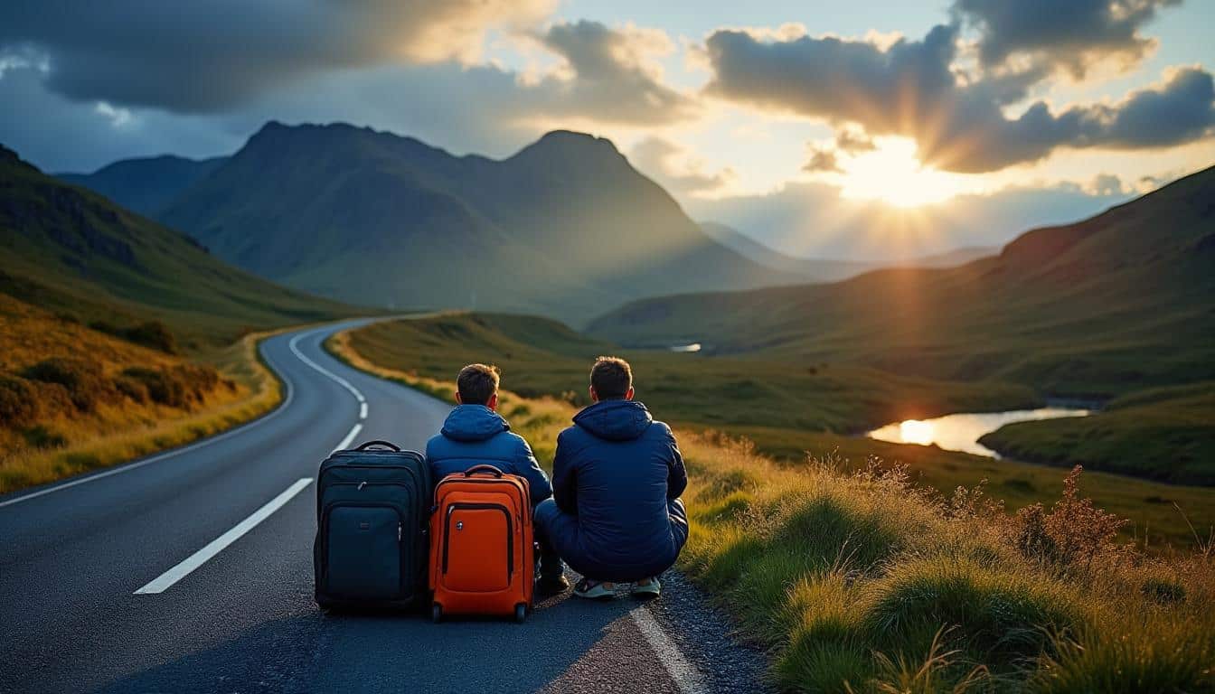 Illustration: Découvrir l’essence d’un voyage en voiture à travers les paysages écossais