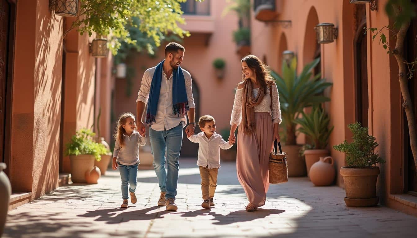 Illustration: Les raisons de choisir le Maroc pour un séjour familial réussi