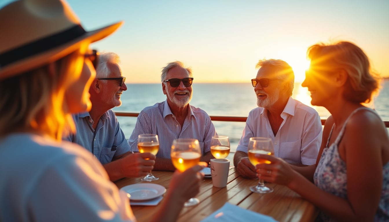 Illustration: Pourquoi opter pour une croisière pensée pour les célibataires seniors de plus de 60 ans ?