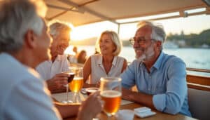 Croisière pour senior célibataire : voyage convivial et sécurisé