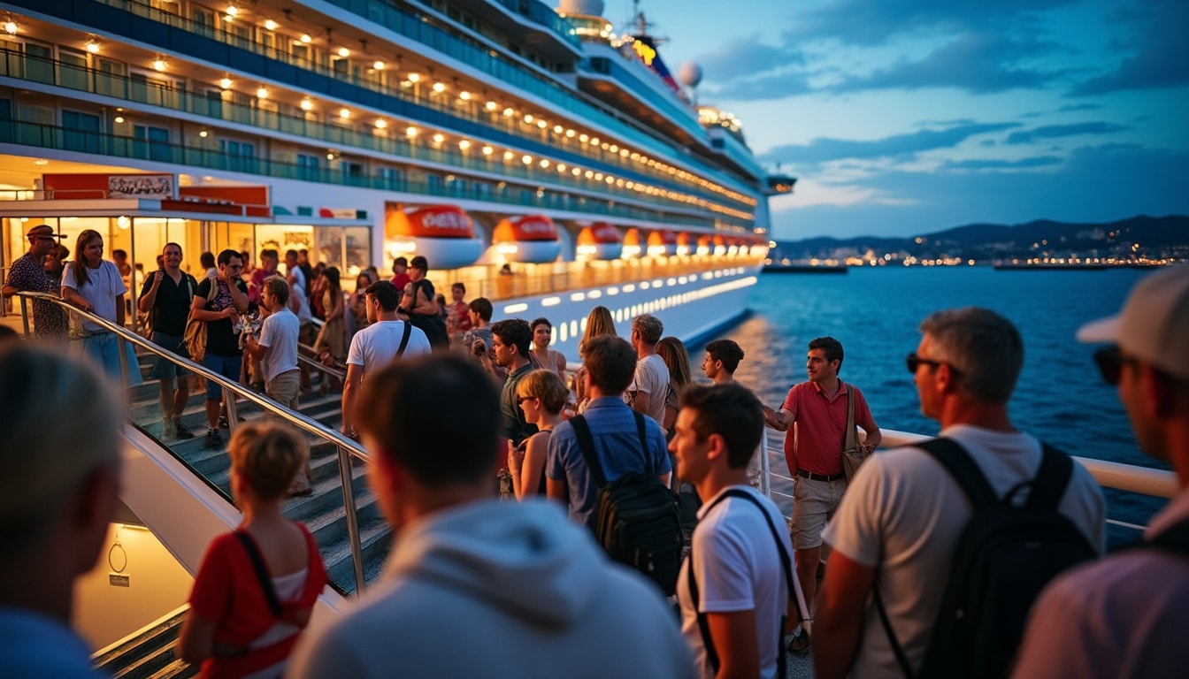 Illustration: Comprendre le terme croisiéristes dans le tourisme maritime