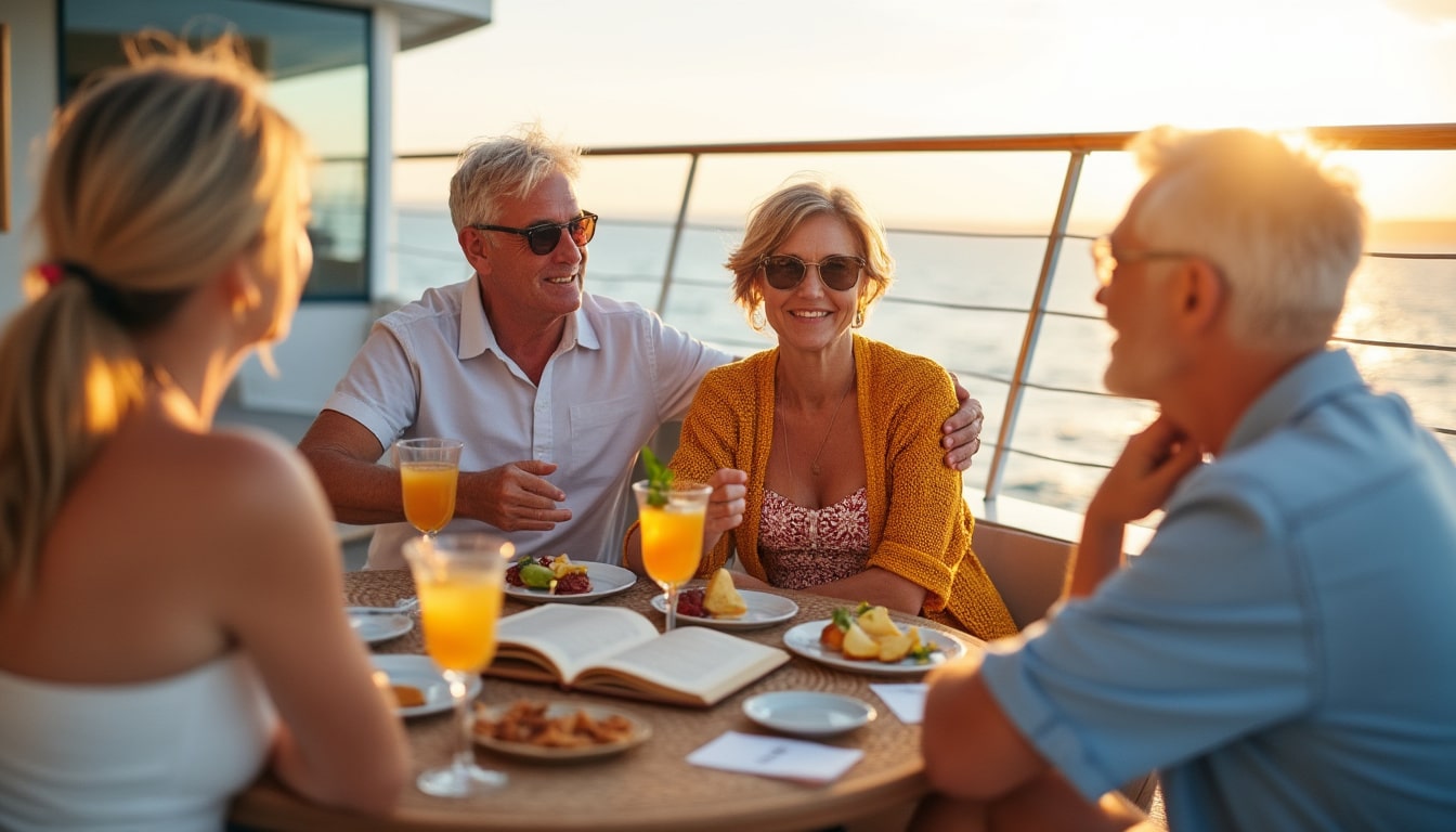 Croisière pour célibataire senior : voyage convivial et détente assurée