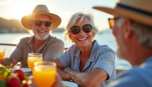 Croisière pour les seniors célibataires : voyage convivial et adapté